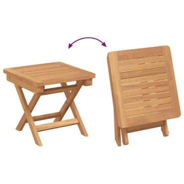 vidaXL Ξαπλώστρα 2 τεμ. Στερεό Ξύλο Τίκ Καφέ 198x55x58,5cm