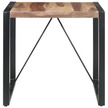 vidaXL Τραπεζαρία 80x80x75cm από Μασίφ Ξύλο Ακακίας 1 τεμ.