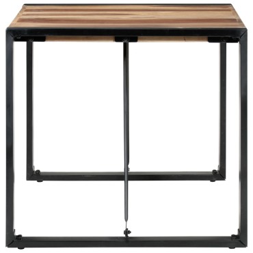 vidaXL Τραπεζαρία 80x80x75cm από Μασίφ Ξύλο Ακακίας 1 τεμ.