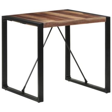 vidaXL Τραπεζαρία 80x80x75cm από Μασίφ Ξύλο Ακακίας 1 τεμ.