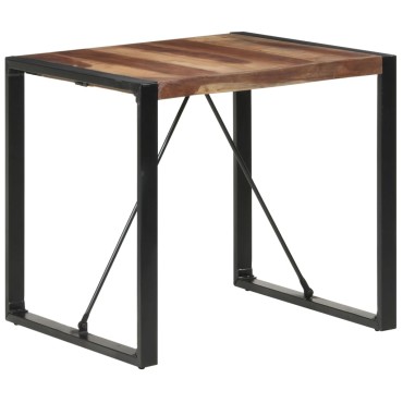vidaXL Τραπεζαρία 80x80x75cm από Μασίφ Ξύλο Ακακίας 1 τεμ.