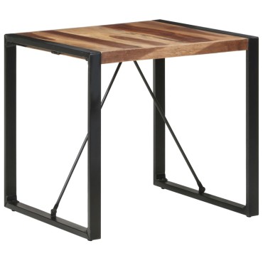 vidaXL Τραπεζαρία 80x80x75cm από Μασίφ Ξύλο Ακακίας 1 τεμ.