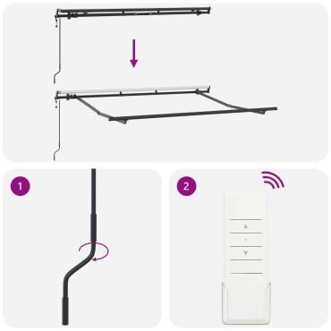 vidaXL Αναδιπλούμενη τέντα Λευκό 350 x 200 cm ύφασμα