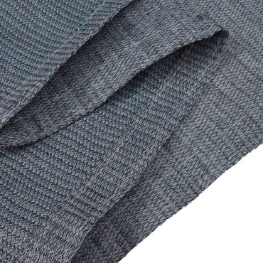vidaXL Χαλκάκι Σκηνής Μπλε και Γκρι 400 x 250 cm Πολυαιθυλένιο