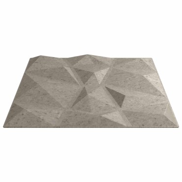 vidaXL Πάνελ τοίχου 24 τμχ. 50 x 50 cm Γκρι Σκυροδέματος Φελιζόλ XPS