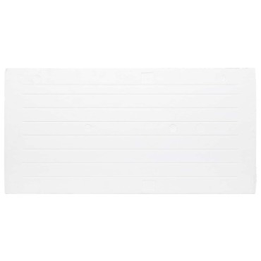 vidaXL Πάνελ τοίχου 10 τμχ. 100 x 50 cm Κόκκινο και Λευκό Αφρός EPS