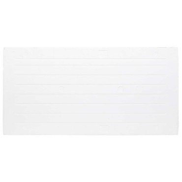 vidaXL Πάνελ τοίχου 10 τμχ. 100 x 50 cm Ανοιχτό καφέ και Λευκό