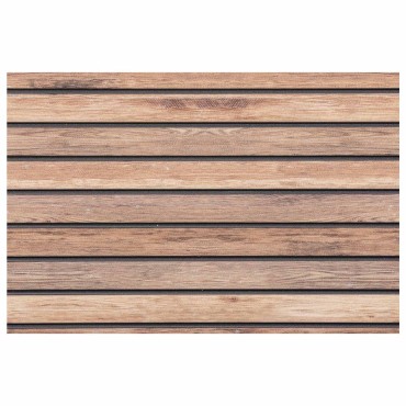 vidaXL Πάνελ τοίχου 5 τμχ. 100 x 50 cm Ανοιχτό καφέ Αφρός EPS
