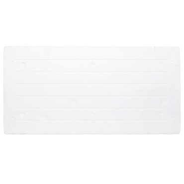 vidaXL Πάνελ τοίχου 10 τμχ. 100 x 50 cm Σκούρο γκρι και Ανοιχτό γκρι