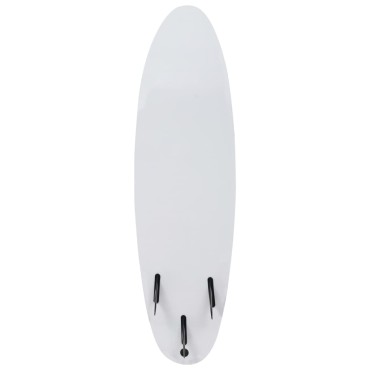 vidaXL Σανίδα Surf Μπλε / Κρεμ 170 εκ.