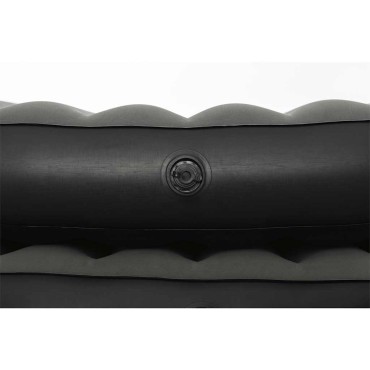 Bestway Φουσκωτό Στρώμα Αέρα 3 σε 1 Μαύρο και Γκρι 188 x 99 x 25 εκ.
