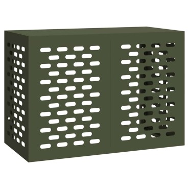 vidaXL Κάλυμμα κλιματιστικού Λαδί 100 x 50 x 70 cm
