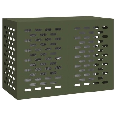 vidaXL Κάλυμμα κλιματιστικού Λαδί 100 x 50 x 70 cm
