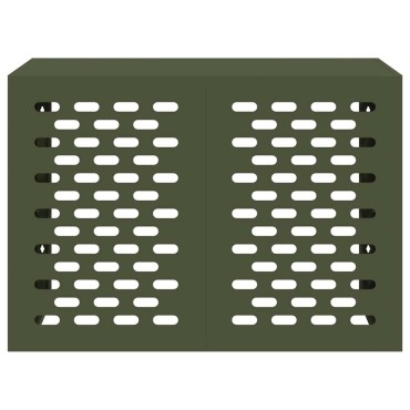 vidaXL Κάλυμμα κλιματιστικού Λαδί 100 x 50 x 70 cm