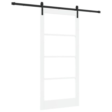 vidaXL Συρόμενη Πόρτα ORKDAL Λευκό 93 x 202 cm