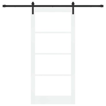 vidaXL Συρόμενη Πόρτα ORKDAL Λευκό 93 x 202 cm
