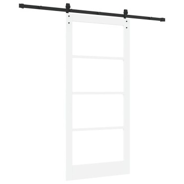 vidaXL Συρόμενη Πόρτα ORKDAL Λευκό 93 x 202 cm