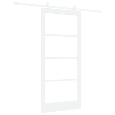 vidaXL Συρόμενη Πόρτα ORKDAL Λευκό 93 x 202 cm