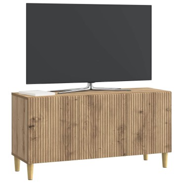 vidaXL Ντουλάπι TV 99x34,5x50cm Artisan Δρυς Επεξεργασμένο Ξύλο