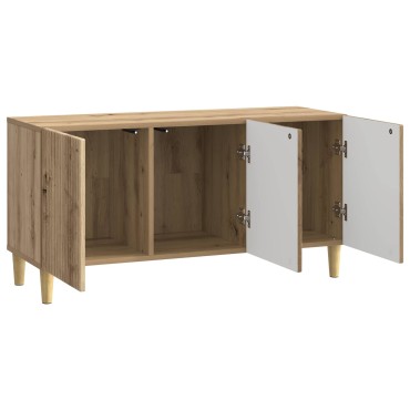 vidaXL Ντουλάπι TV 99x34,5x50cm Artisan Δρυς Επεξεργασμένο Ξύλο