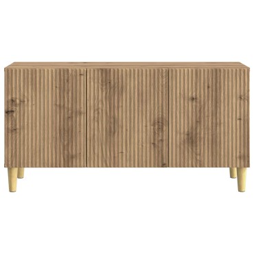 vidaXL Ντουλάπι TV 99x34,5x50cm Artisan Δρυς Επεξεργασμένο Ξύλο