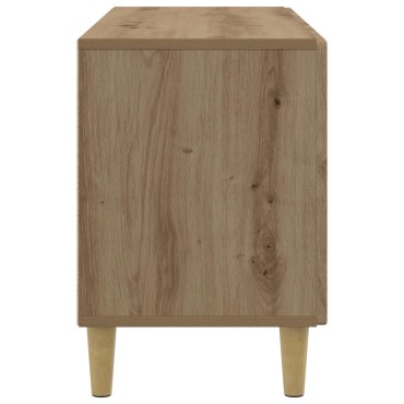 vidaXL Ντουλάπι TV 99x34,5x50cm Artisan Δρυς Επεξεργασμένο Ξύλο