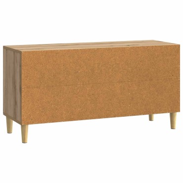 vidaXL Ντουλάπι TV 99x34,5x50cm Artisan Δρυς Επεξεργασμένο Ξύλο