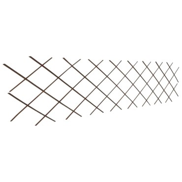 vidaXL Καφασωτό Φράχτης 5 τεμ. 180x60cm από Ιτιά