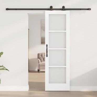 vidaXL Συρόμενη Πόρτα ORKDAL Λευκό 61 x 198,5 εκ.