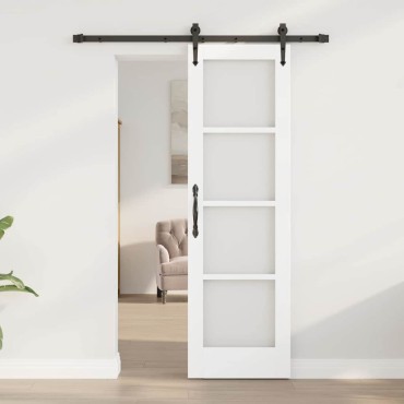 vidaXL Συρόμενη Πόρτα ORKDAL Λευκό 61 x 198,5 εκ.