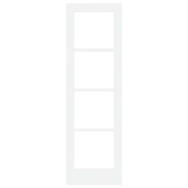 vidaXL Εσωτερική Πόρτα ORKDAL Λευκό Αστράδι 61 x 198,5 εκ.