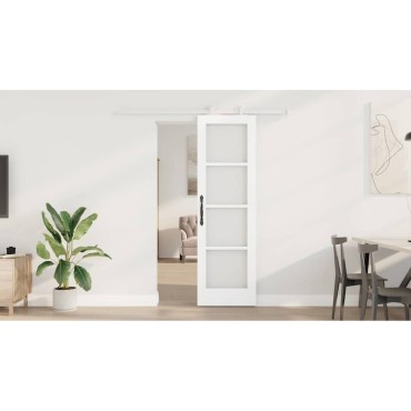 vidaXL Συρόμενη Πόρτα ORKDAL Λευκό 61 x 198,5 εκ.