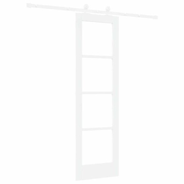 vidaXL Συρόμενη Πόρτα ORKDAL Λευκό 61 x 198,5 εκ.
