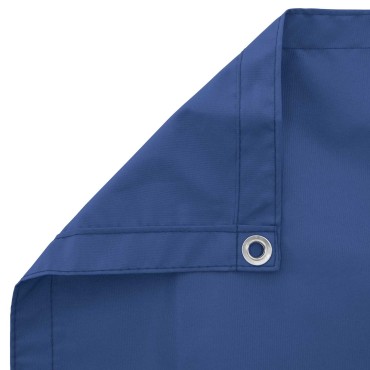 vidaXL Οθόνη Μπαλκονιού Ορθογώνιος 100 x 300 cm Ύφασμα Όξφορντ Μπλε