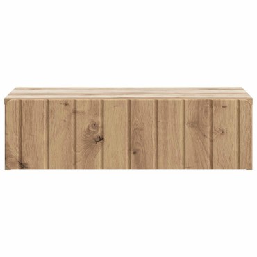 vidaXL Τραπεζάκι Τοίχου 59x34,5x17cm Επεξεργασμένο Ξύλο