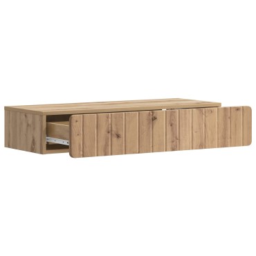 vidaXL Τραπεζάκι Τοίχου 87,5x34,5x17cm Επεξεργασμένο Ξύλο