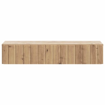 vidaXL Τραπεζάκι Τοίχου 87,5x34,5x17cm Επεξεργασμένο Ξύλο