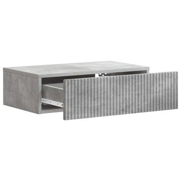 vidaXL Τραπεζάκι Τοίχου 59x34,5x17cm Επεξεργασμένο Ξύλο