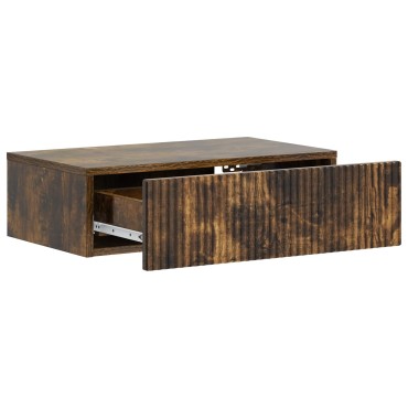 vidaXL Τραπεζάκι Τοίχου 59x34,5x17cm Επεξεργασμένο Ξύλο