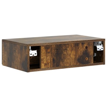 vidaXL Τραπεζάκι Τοίχου 59x34,5x17cm Επεξεργασμένο Ξύλο