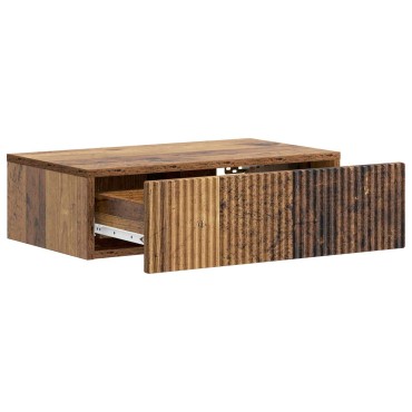 vidaXL Τραπεζάκι Τοίχου 59x34,5x17cm Επεξεργασμένο Ξύλο
