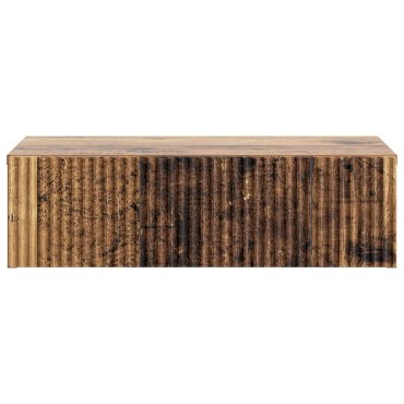 vidaXL Τραπεζάκι Τοίχου 59x34,5x17cm Επεξεργασμένο Ξύλο