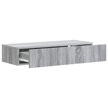 vidaXL Τραπεζάκι Τοίχου 87,5x34,5x17cm Επεξεργασμένο Ξύλο