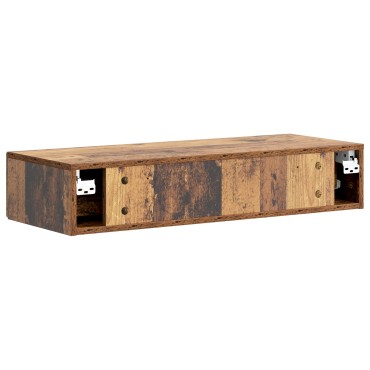 vidaXL Τραπεζάκι Τοίχου 87,5x34,5x17cm Επεξεργασμένο Ξύλο