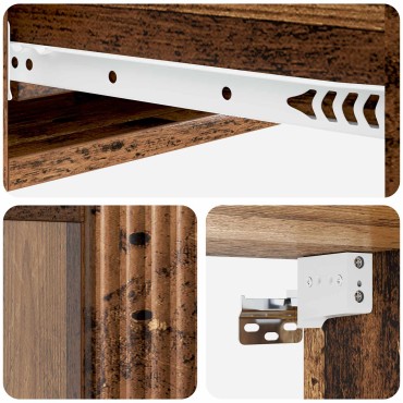 vidaXL Τραπεζάκι Τοίχου 87,5x34,5x17cm Επεξεργασμένο Ξύλο