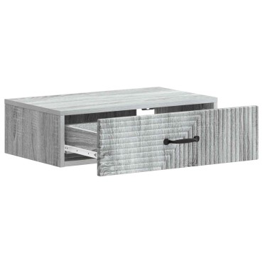vidaXL Τραπεζάκι Τοίχου 59x34,5x17cm Επεξεργασμένο Ξύλο