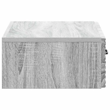 vidaXL Τραπεζάκι Τοίχου 59x34,5x17cm Επεξεργασμένο Ξύλο