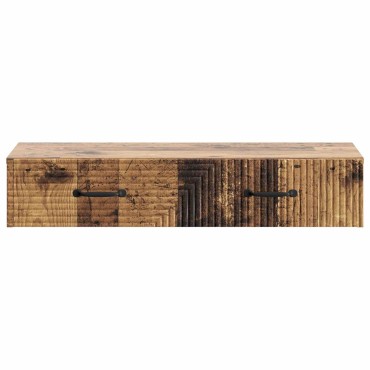 vidaXL Τραπεζάκι Τοίχου 87,5x34,5x17cm Επεξεργασμένο Ξύλο