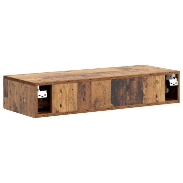 vidaXL Τραπεζάκι Τοίχου 87,5x34,5x17cm Επεξεργασμένο Ξύλο