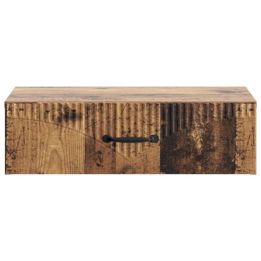 vidaXL Τραπεζάκι Τοίχου 59x34,5x17cm Επεξεργασμένο Ξύλο